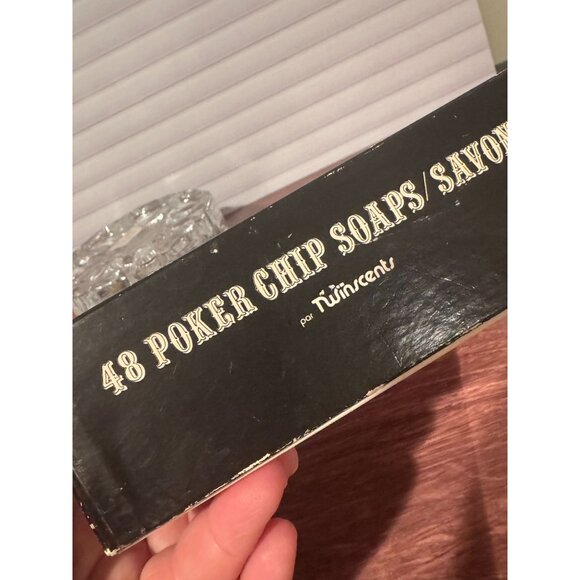 🎲 Vintage Poker Chip Soaps by Twinscents – Set of 45 in Original Box – Retro No - Picture 11 of 13